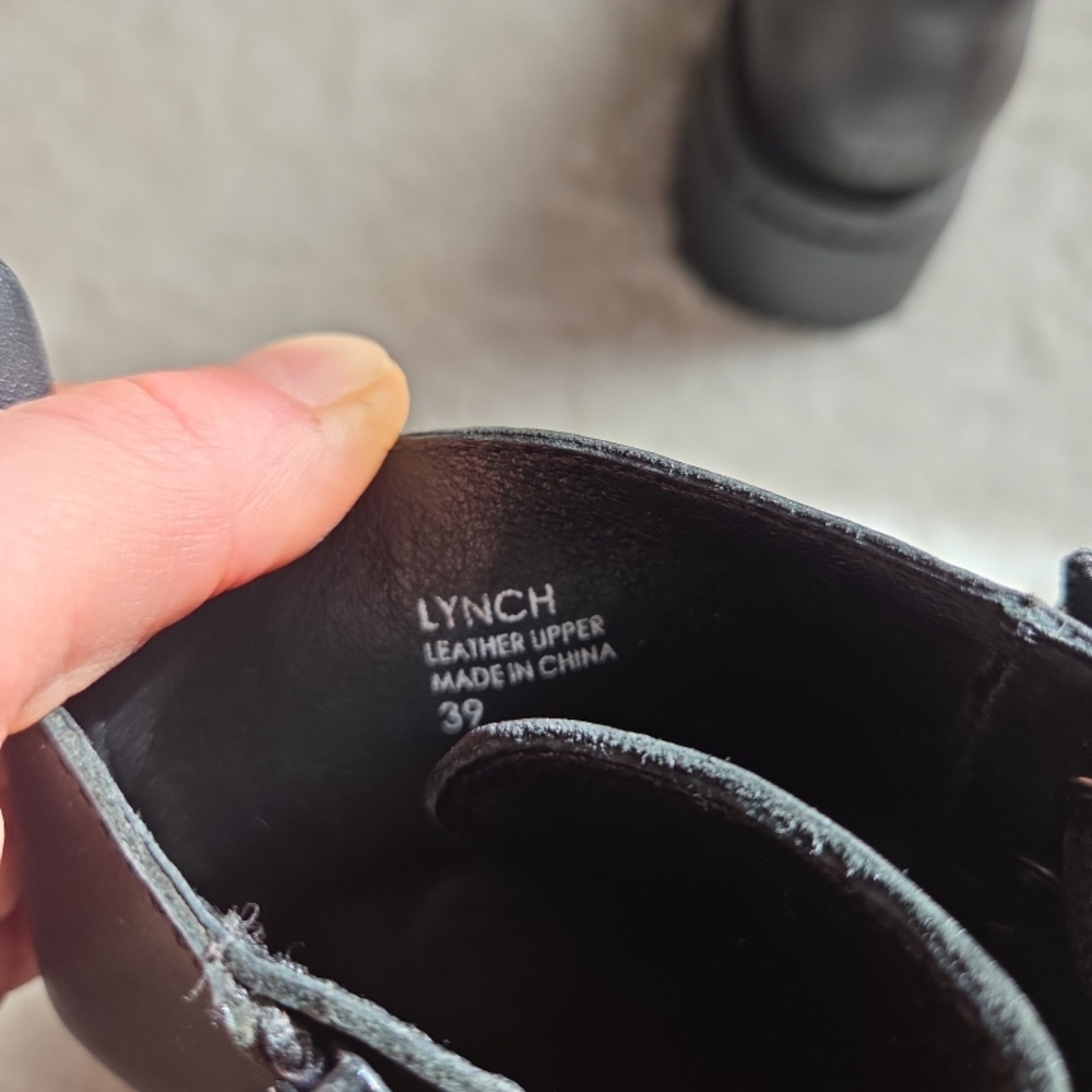 Ash Black Combat & Moto Boots - Picture 7 of 7